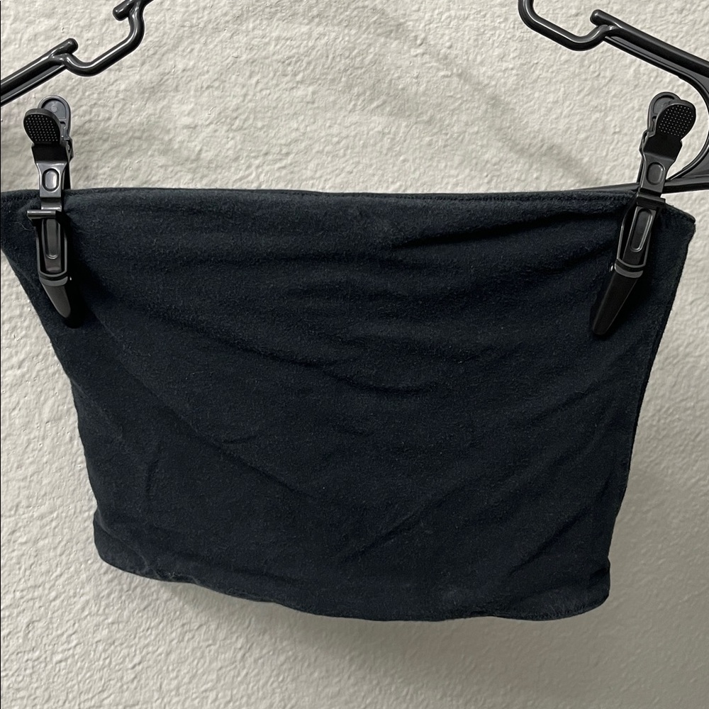 Hollister Black Reversible Tube Top with Daisy Accents - Picture 3 of 3